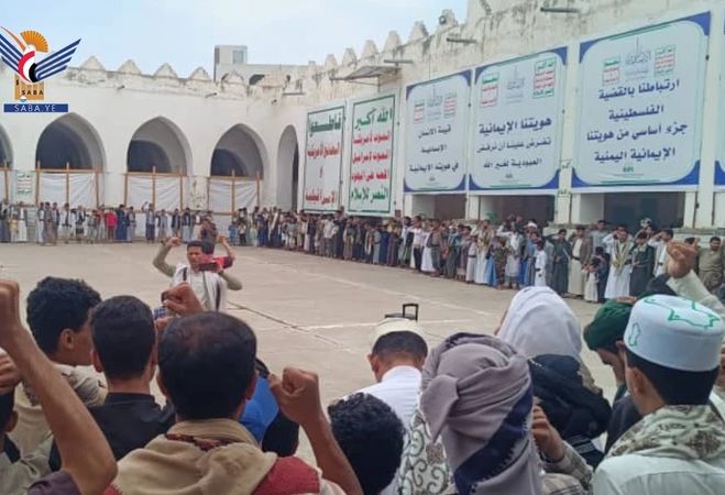 تعز .. وقفات حاشدة غضبًا للقرآن الكريم وانتصارًا للمقدسات ونصرة لغزة وفلسطين