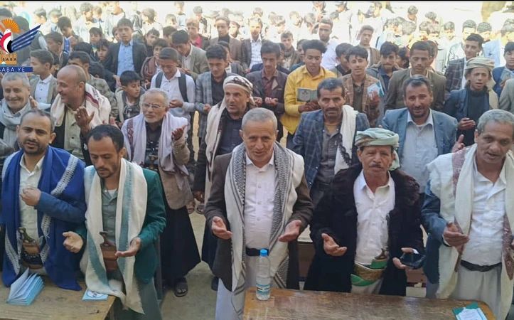 فعالية للقطاع التربوي بمديرية كسمة بريمة بذكرى سنوية الشهيد القائد