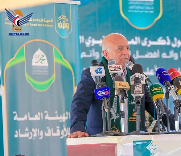 الرهوي يشارك هيئة الأوقاف تدشين المرحلة الرابعة لمشروع "وتعاونوا على البر والتقوى