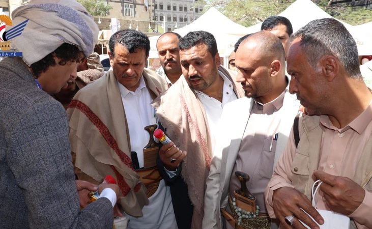 قيادة الاتحاد التعاوني الزراعي تزور مهرجان "خير ما أنتجته أيدينا" بصنعاء