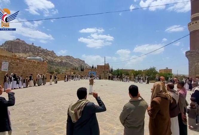 عمران.. وقفات احتجاجية غضبا للقرآن والمقدسات ونصرة لغزة وفلسطين