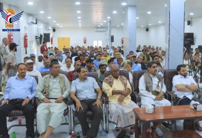 فعالية لمؤسسة الموانئ والقطاعات العاملة بميناء الحديدة بذكرى شهيد القرآن