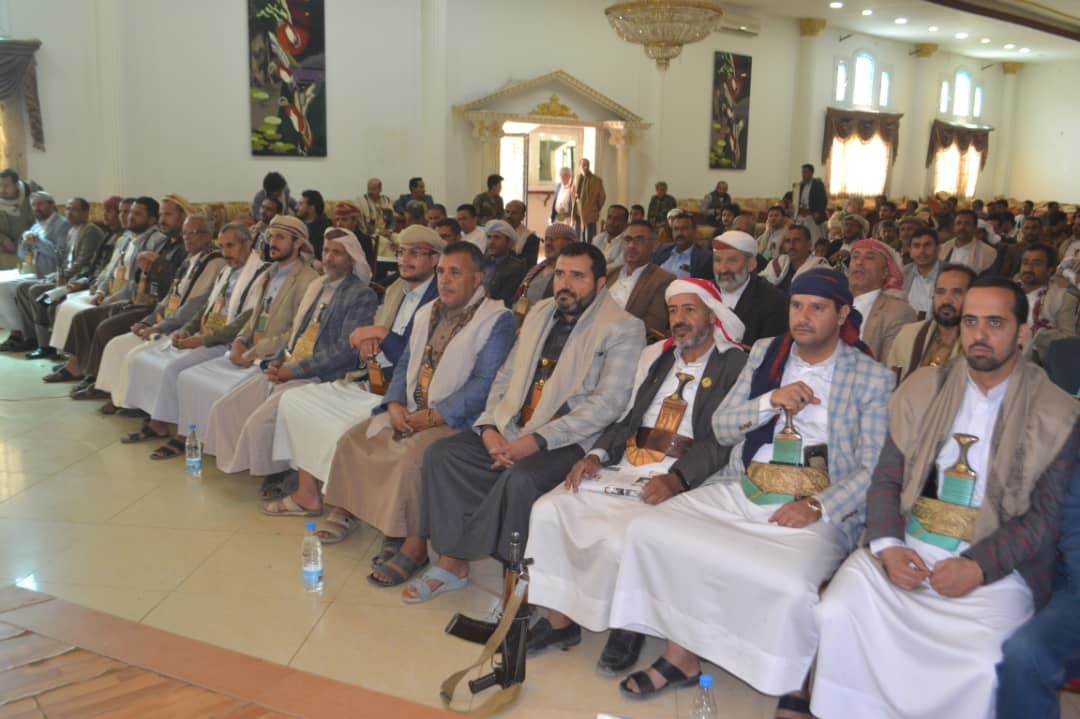 مكاتب حكومية بمحافظة صنعاء تنظم فعالية بالذكرى السنوية للشهيد القائد