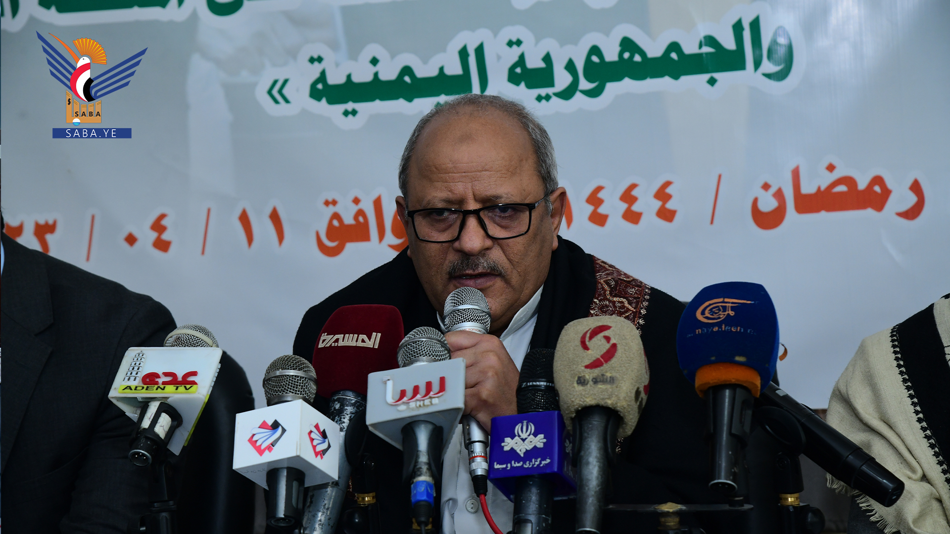 النعيمي يؤكد تمسك القيادة الثورية بمطالب وحقوق الشعب اليمني في إنهاء العدوان ورفع الحصار