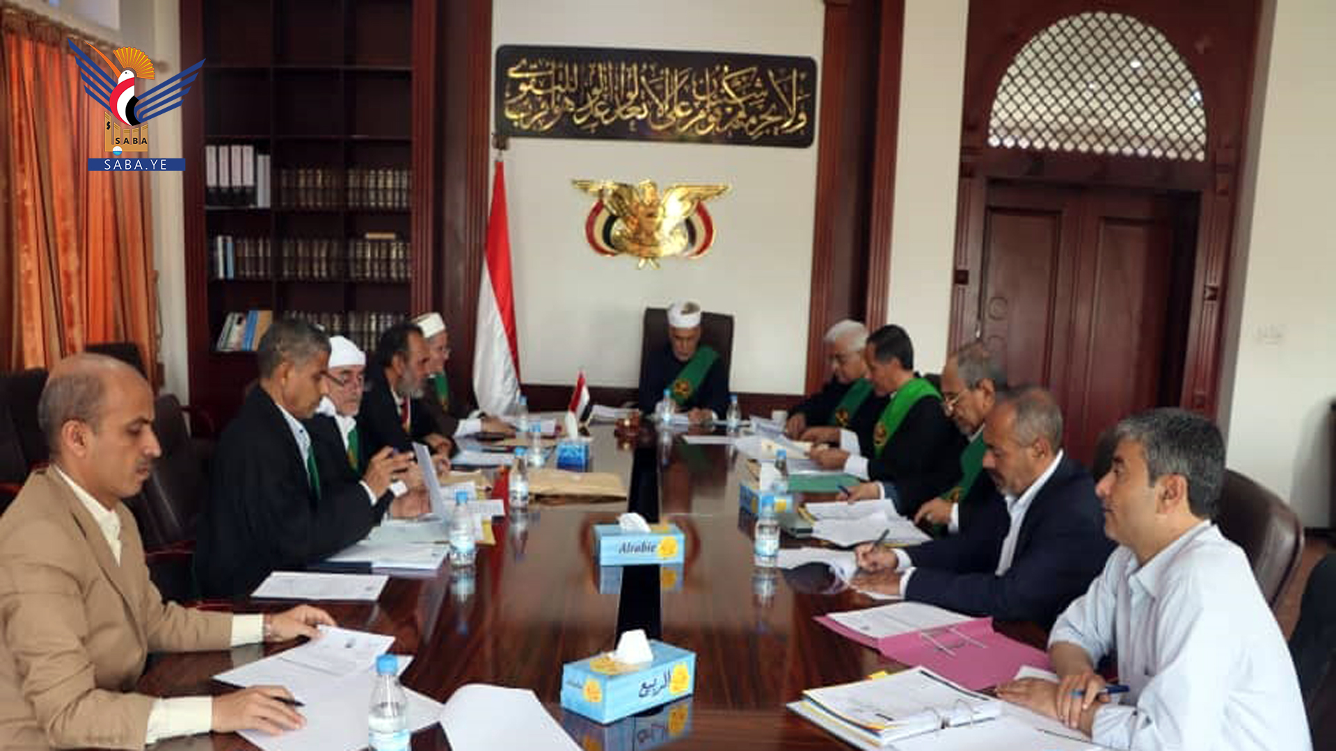 مجلس القضاء يثمن دعم المجلس السياسي الأعلى للسلطة القضائية
