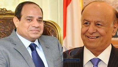 مجور ينقل تهاني الرئيس هادي للسيسي خلال مراسم تنصيبه رئيسا لمصر