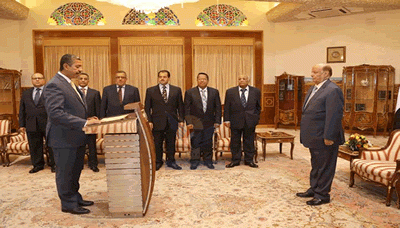 نائبا رئيس الوزراء والوزراء الجدد يؤدون اليمين الدستورية أمام رئيس الجمهورية