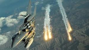 طيران العدوان يشن غارتين على مديرية بني حشيش بمحافظة صنعاء
