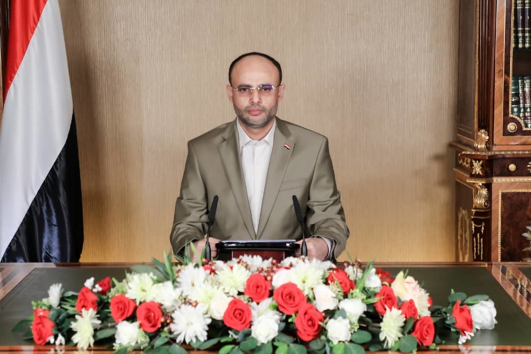 الرئيس المشاط يوجه خطابا للشعب اليمني بمناسبة العيد السابع لثورة 21 سبتمبر
