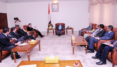 رئيس الوزراء يستقبل وفد وزارة الداخلية التركية الذي يزور اليمن