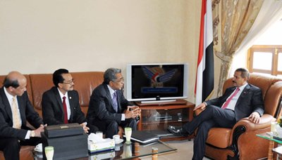 وزير النفط يبحث مع مبعوث الرئيس الإندونيسي سير أعمال شركة ميدكو