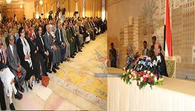 رئيس الجمهورية يلتقي رؤساء وأعضاء مجالس النواب والوزراء والشورى