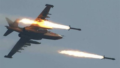 طيران العدوان يستهدف محافظة حجة بـ 15 غارة