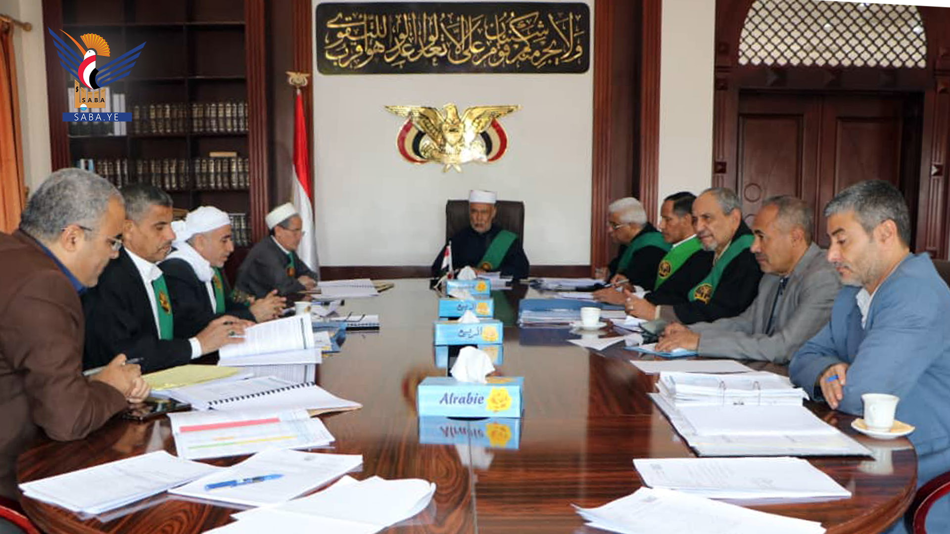مجلس القضاء يناقش تقرير الوحدة الفنية للرؤية الوطنية لمستوى تنفيذ مشاريع القضاء