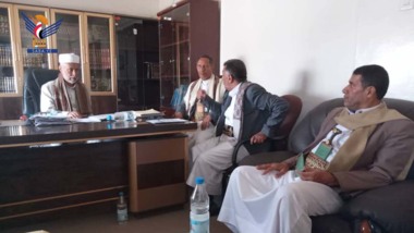رئيس مجلس القضاء يطّلع على سير العمل بمحكمتي استئناف أمانة العاصمة ومحافظة صنعاء