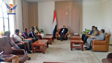 رئيس مجلس الشورى يلتقي الهيئة الإدارية والفنية لنادي سلام الغرفة