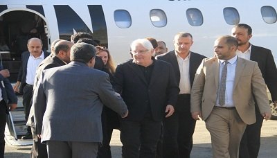 المبعوث الأممي يغادر صنعاء بعد زيارة استمرت يومين