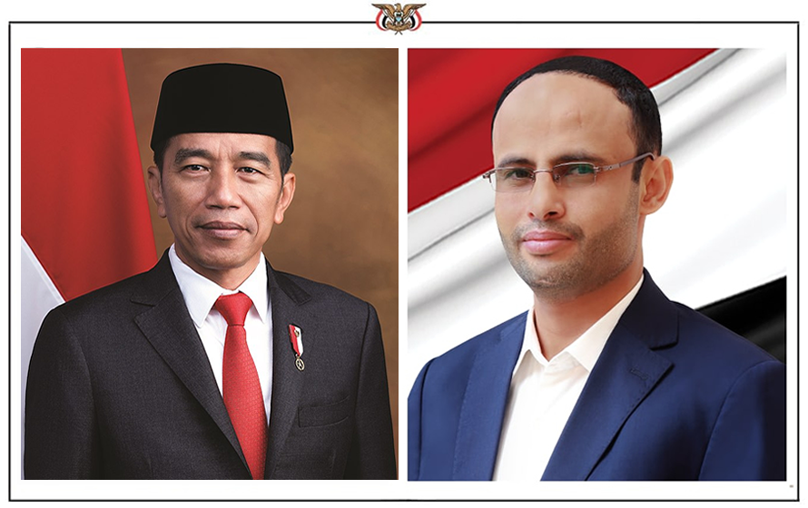الرئيس المشاط يهنئ نظيره الإندونيسي بعيد الاستقلال