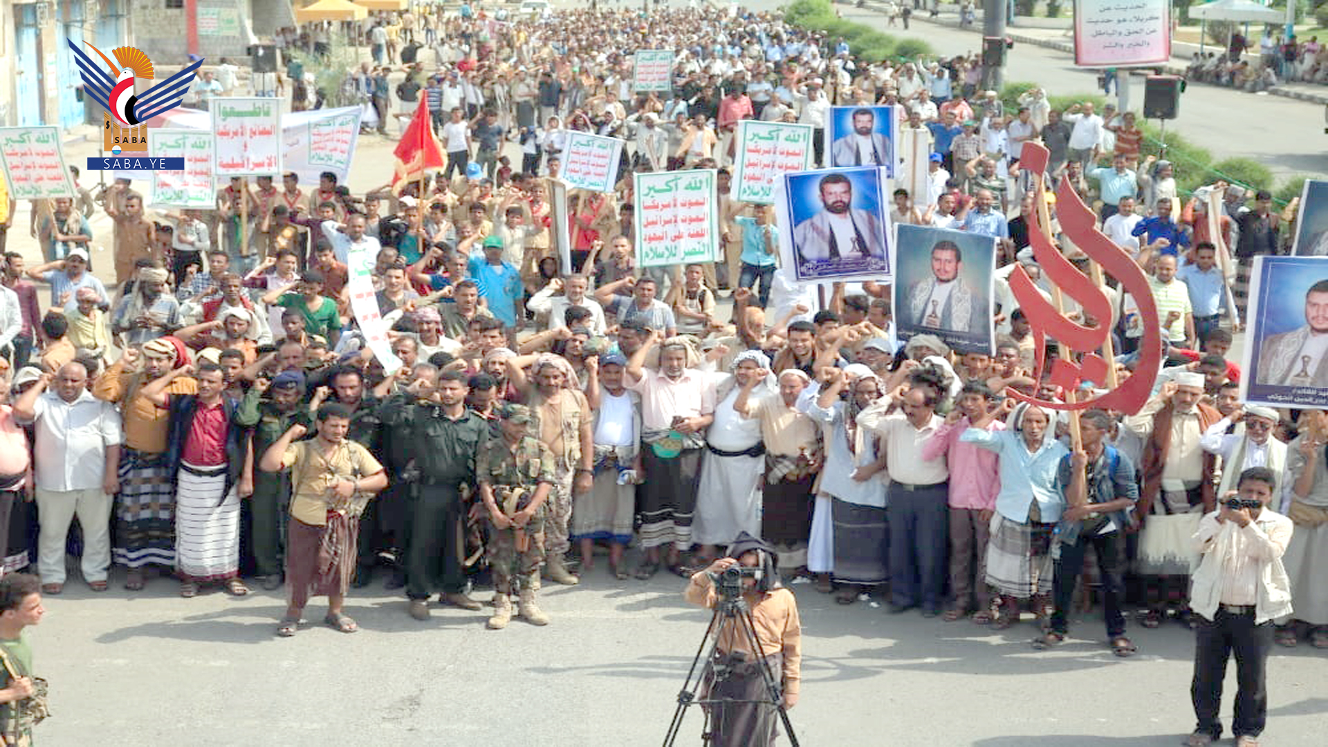 مسيرة جماهيرية بالحديدة إحياءً لذكرى إستشهاد الإمام زيد